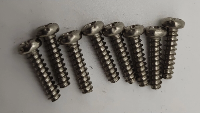 Self-tapping Phillips-head screw with pan head 3 × 12 mm for Voltage, Major, Tiger and Hoolk - 1 piece
