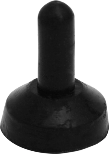 Waterproof silicone cover for a lever switch