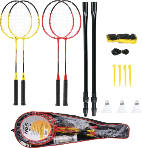 Badmintonski set NILS NRZ264 za 4 igrača s mrežom