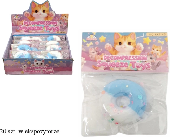 Antistresni stiskajući donut