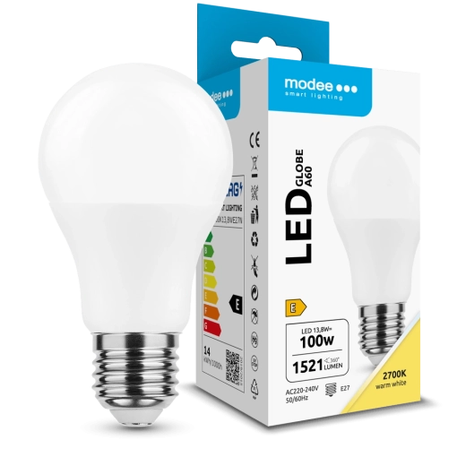 LED žarulja Globe A60 13,8 W E27 2700K 1521 lm 360°