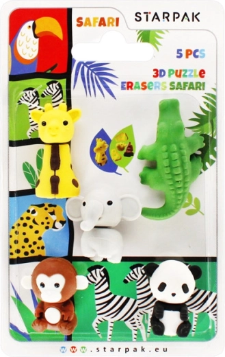 Set gumica safari (5 kom)