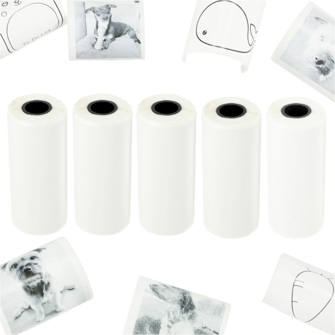 Samoljepljivi termalni papir za mini pisač, zamjenske role