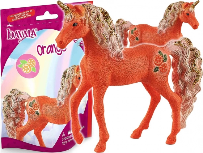 Schleich Bayala voćno ždrijebe jednoroga — narančasto
