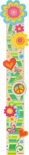 Goki children's wooden wall height chart Floranella - 1 piece