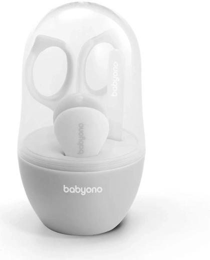 BabyOno set za manikuru za djecu – siva