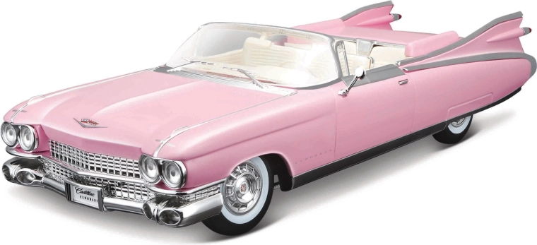 Maisto Cadillac Eldorado Biarritz 1959 ružičasti model automobila 1:18