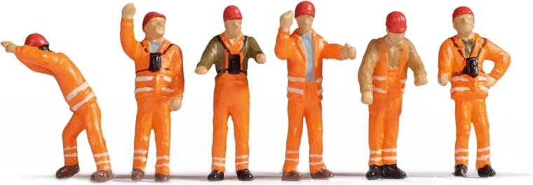 NOCH set figurica manevrista H0 (6 kom)