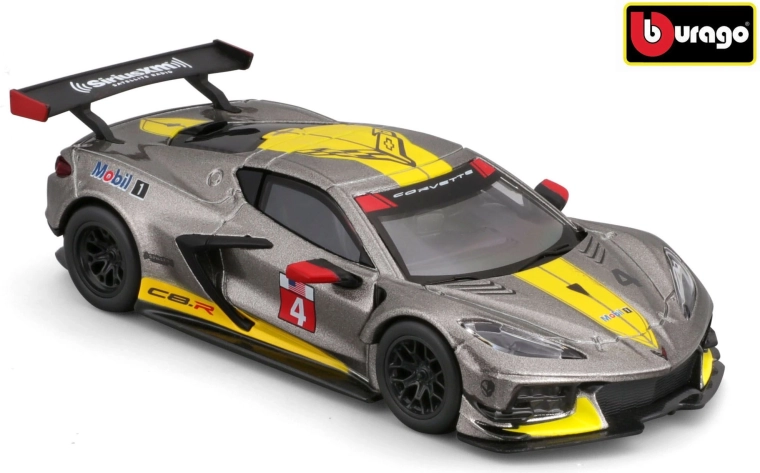 Metalni model 1:43 chevrolet corvette c8.r 2020 – bburago
