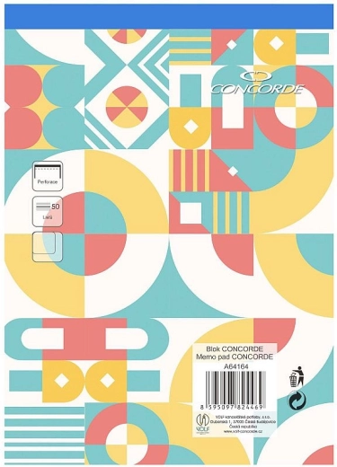 Blok CONCORDE A5 čist, 50 listova