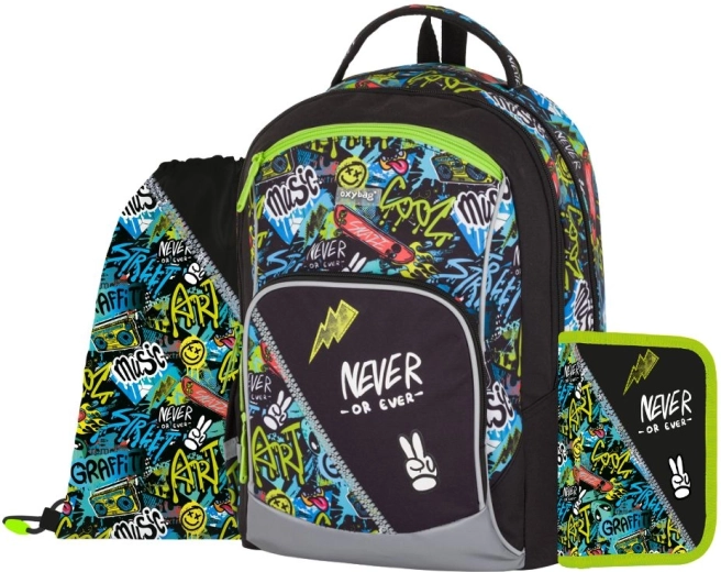 Školski set Oxy Go Funny Boy 3-dijelni