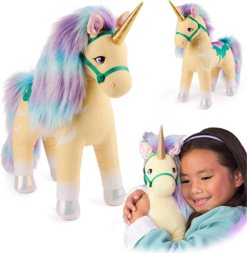 Plišani jednorog Leaf iz Unicorn Academy 38 cm