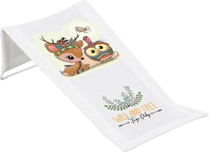 Tkaninsko ležaljka za kadicu Wild & Free jelen bijela