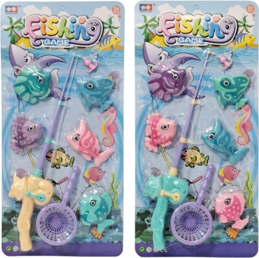 Ribolovna igra s magnetnim ribicama na blisteru