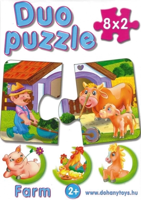 Puzzle Prometna sredstva Duo za djecu