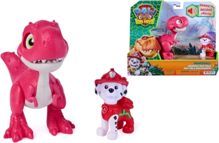 Figurica Spin Master PAW Patrol: Marshall s dinosaurus dodatkom