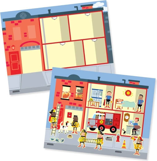 Album naljepnica Moj grad – višekratne naljepnice MELISSA & DOUG