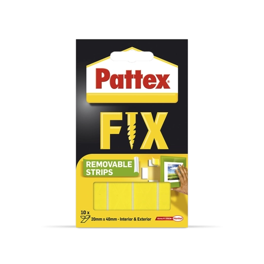 Pattex Super Fix obostrane ljepljive trake 2 kg, 10 kom (4 × 2 cm)