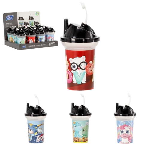 Dječja čašica sa slamkom 300 ml