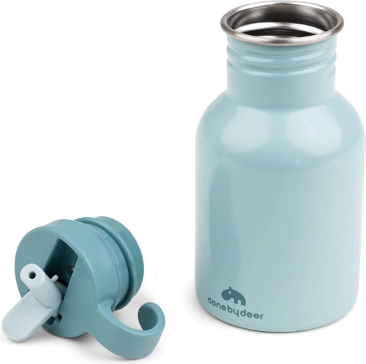 Done by Deer stainless steel kids' bottle Elphee blue 350 ml