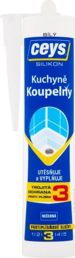 Sanitarni silikon CEYS bijeli 280 ml