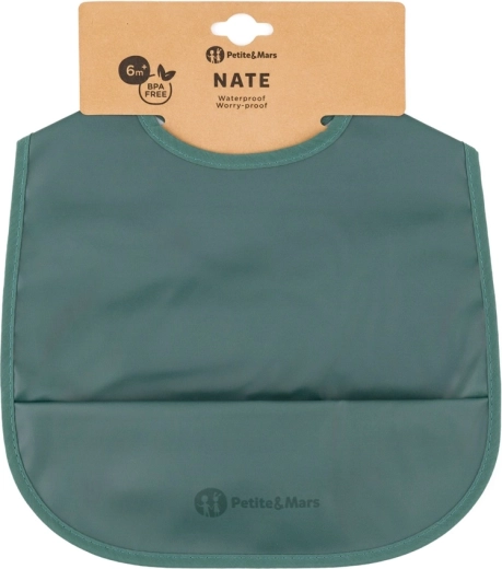 Podbradak PETITE&MARS Nate Misty Green 6m+