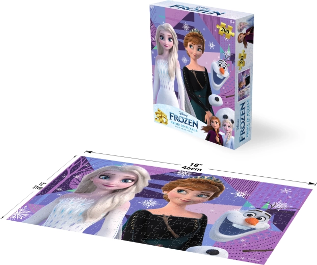 3D puzzle Disney Snježno kraljevstvo – Elsa i Anna, 200 dijelova