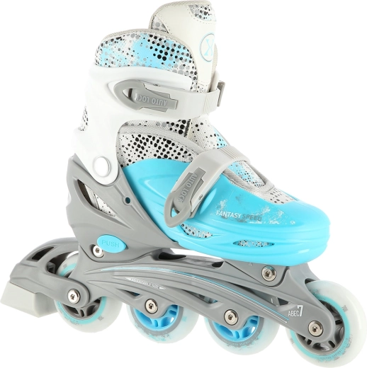 NILS Extreme NH18331 4-in-1 Inline Skates - Blue – S (31-34)