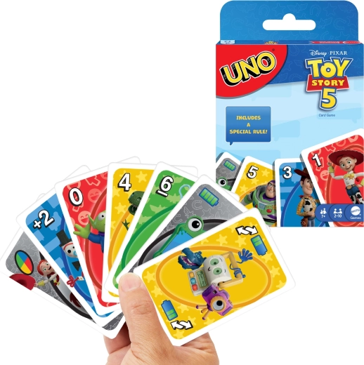Mattel UNO Toy Story 5 – kartaška igra