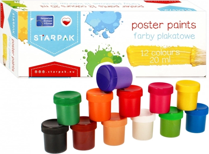 Set of paints 12 pcs (20 ml) - 1 set