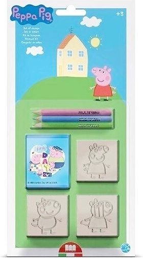 Set žigova PEPPA PIG – 3 kom