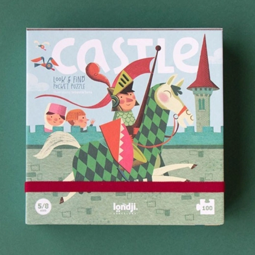 Londji puzzle srednjovjekovni dvorac (100 dijelova)