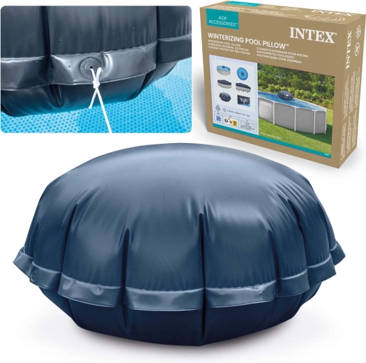 Intex zimski zračni jastuk ispod zaštitne cerade za bazen