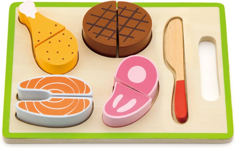 Babu drvena slagalica hrana