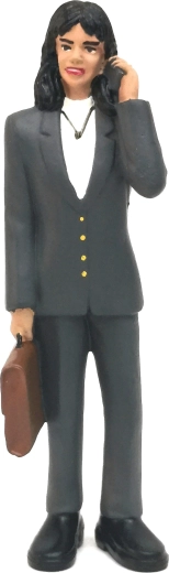 Figurica poslovna žena 13,2 cm - 1 komad