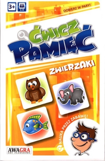 Vježbaj pamćenje: životinjice – dječja igra memory