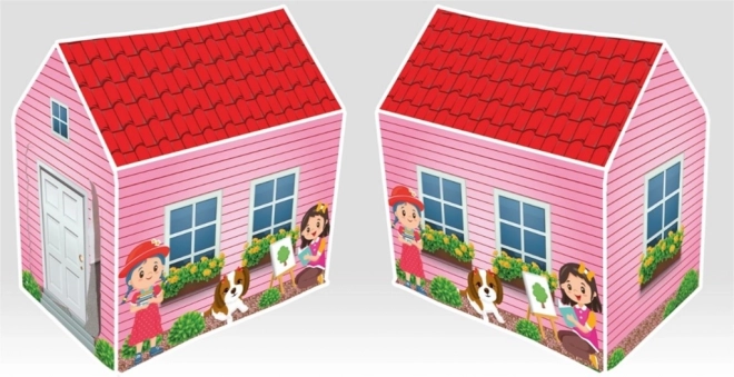 Dječji šator Kućica s cvijećem