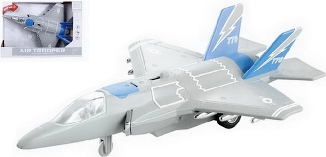 Vojni avion sa svjetlima i zvukovima