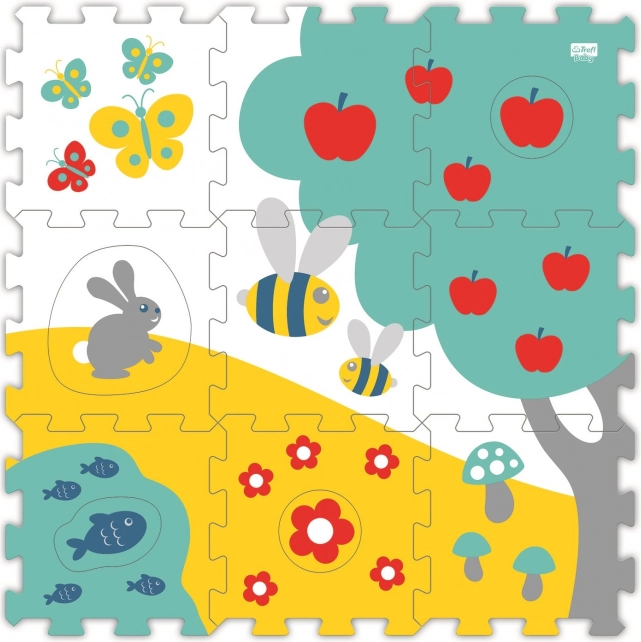 Moje prve pjenaste puzzle Livada TREFL