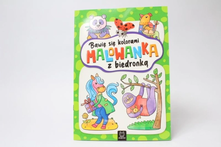 Aksjomat Zabavljam se bojama – bojanka s bubamarom