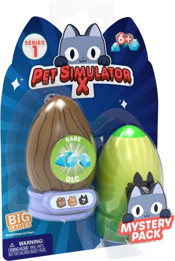 Jaja s figuricama PET SIMULATOR – set 2 kom (8 cm)