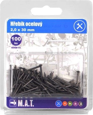 Čelični čavli 30 × 2,0 mm, 100 kom