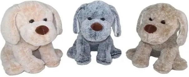 Plišani pas 30 cm u tri boje - 1 komad