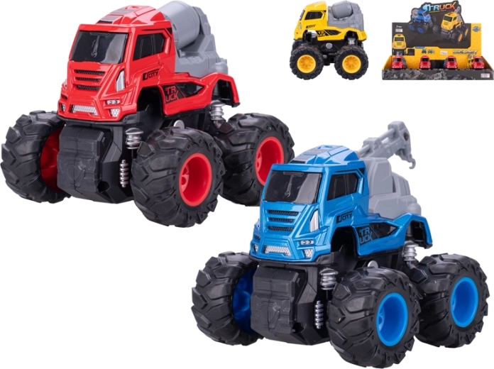 Metalni kamion 9 cm na inercijski pogon