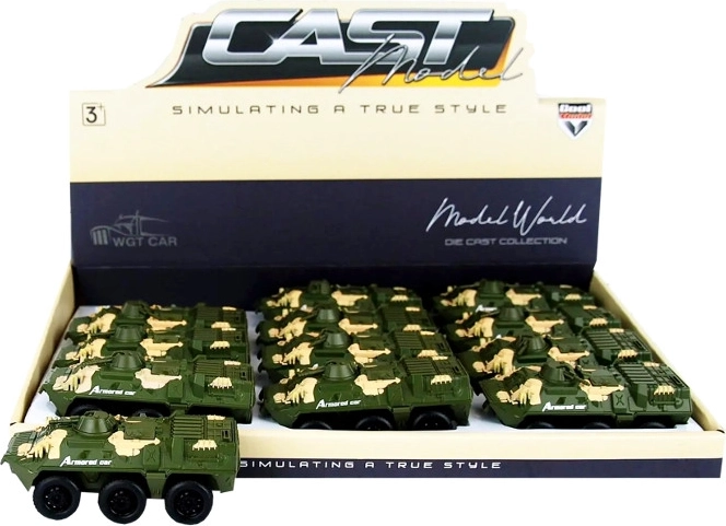 Metalno vojno borbeno vozilo s navijanjem (pull-back)