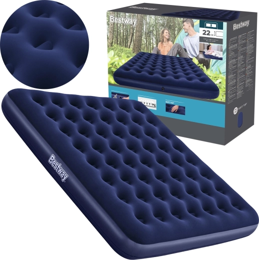 Bestway dvostruki napuhujući madrac Pavillo King 203 × 183 cm
