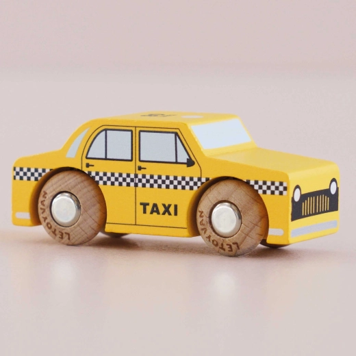 Drveni autić Trixie – njujorški taksi Le Toy Van