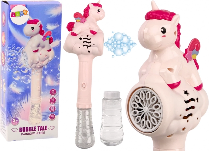 Stroj za izradu sapunastih mjehurića Pink Unicorn Wand