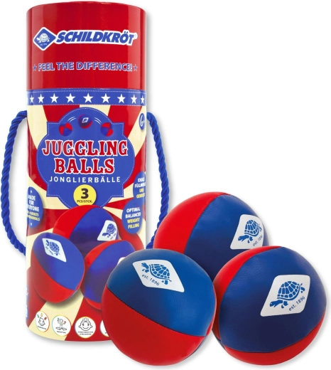 Schildkröt žonglerske loptice za početnike, set 3 kom