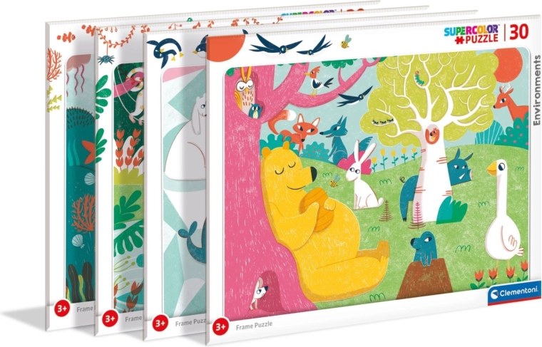 Clementoni puzzle Život iza polarnog kruga – 30 dijelova